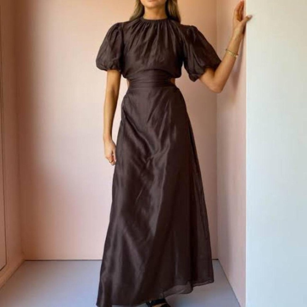SIR the label - Anje Puff Sleeve Gown